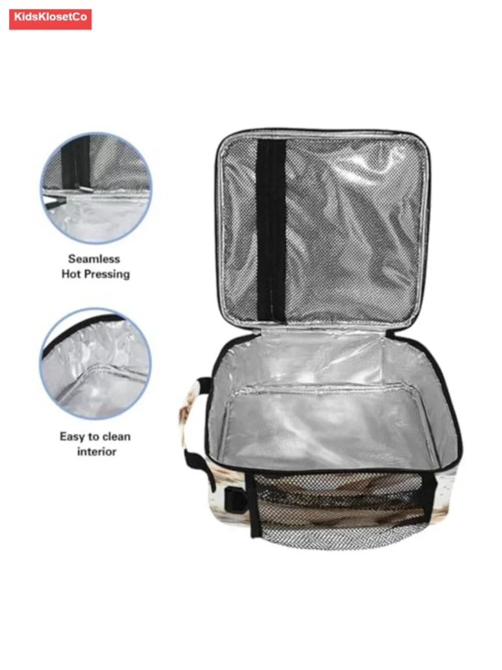 Insulated Lunch Bag Large Capacity Leakproof Reusable Bento Tote with